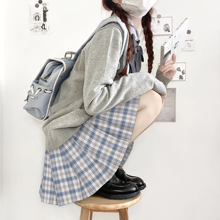 PINOPOCKET口袋商店【迁夏】全涤jk制服百褶裙+同格平角领结