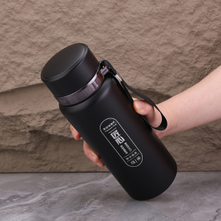 匠心保温杯大容量不锈钢泡茶杯子男女旅行杯车载保冷杯子礼品定制