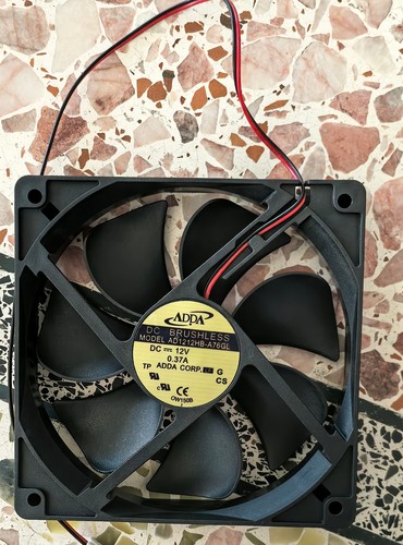 协喜ADDA AD1212HB-A76GL 12025 12V 0.37A机箱电脑静音散热风扇