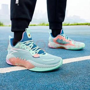 ANTA安踏狂潮5Team减震防滑耐磨低帮篮球鞋