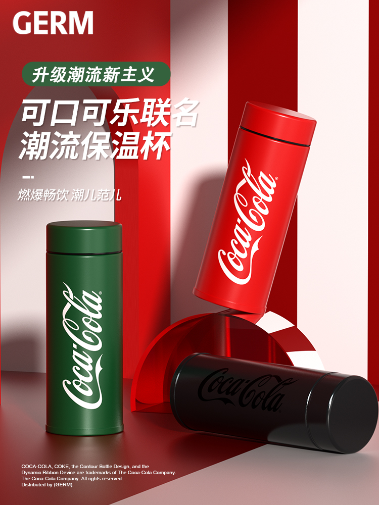 日本格沵保温杯316不锈钢潮流