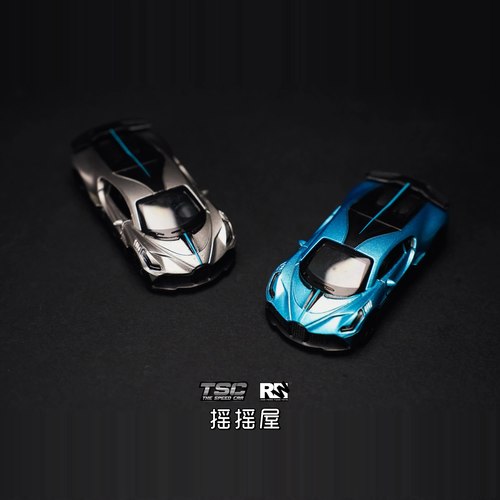 TSC正版授权1/43袖珍合金精致车模阿斯顿马丁女武神黄色收藏