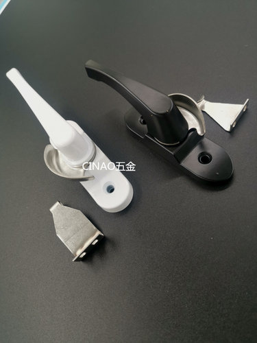 月牙锁门窗锁黑色白色