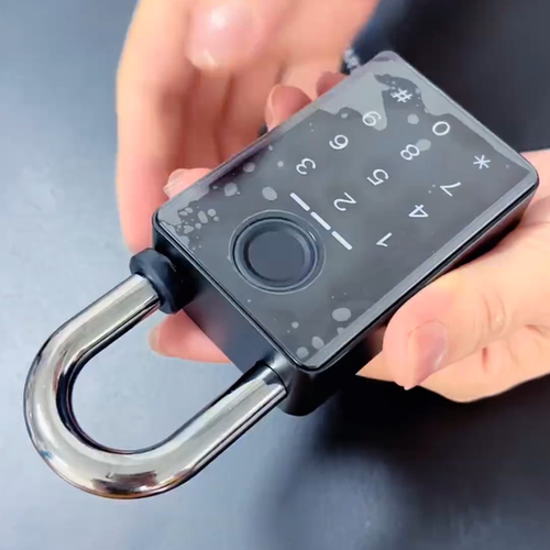 TTLOCK通通电子锁指纹挂锁密码蓝牙远程智能锁户外防水挂锁