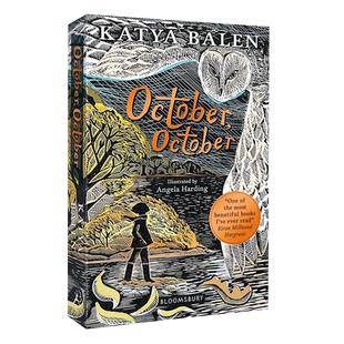 十月十月 英文原版 October October 成长小说 卡内基儿童文学奖 融入环境自我认同 搭秘密花园海蒂绿山墙的安妮爱德华的奇妙之旅