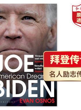 拜登传记 美国梦 英文原版 Joe Biden American Dreamer 埃文奥斯诺斯 第46任美国总统 政治人物名人传记