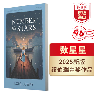 Lowry 英文原版 纽伯瑞奖 数星星 蓝思值670L 搭配记忆传授人 the 畅销儿童文学小说章节书 Number 安妮日记 Stars 经典 Lois