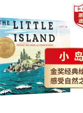 小岛 英文原版 The Little Island 玛格丽特布朗 金奖绘本 小故事大哲理 感受四季和自然之美 搭晚安月亮 我是小兔