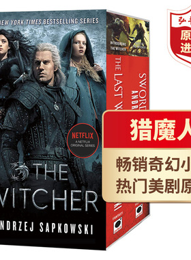 猎魔人1-2册盒装套装 白狼崛起 & 宿命之剑 英文原版 The Witcher Stories Boxed Set斯帕克沃斯基 畅销奇幻小说 网飞热门美剧原著