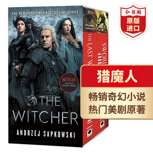 白狼崛起 网飞热门美剧原著 畅销奇幻小说 Witcher 2册盒装 套装 Stories 宿命之剑 Set斯帕克沃斯基 猎魔人1 英文原版 Boxed The