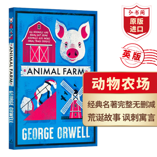 Animal 不会发生在这里 局外人 政治小说 动物庄园 英文原版 课外阅读 乔治奥威尔 Farm 美丽新世界 动物农场 经典 搭1984 文学名著