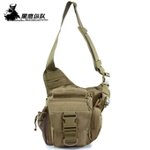 户外路亚包单反相机包单肩战术背包斜挎包大鞍袋包多功能钓鱼包