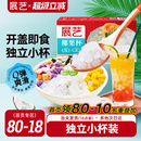 展艺椰果粒小杯装 芋圆珍珠奶茶专用家用大椰果肉果冻布丁原料配料