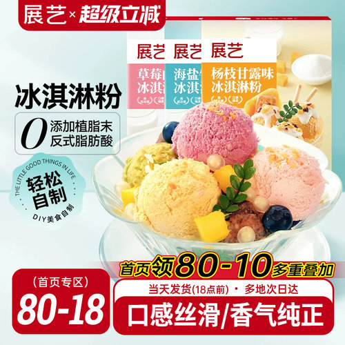 展艺冰激凌粉家用100g