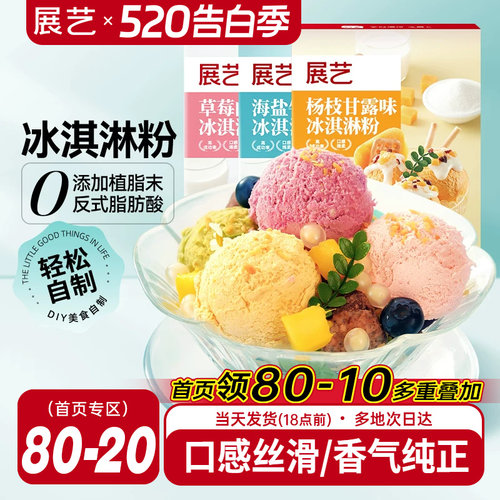 展艺冰激凌粉家用100g
