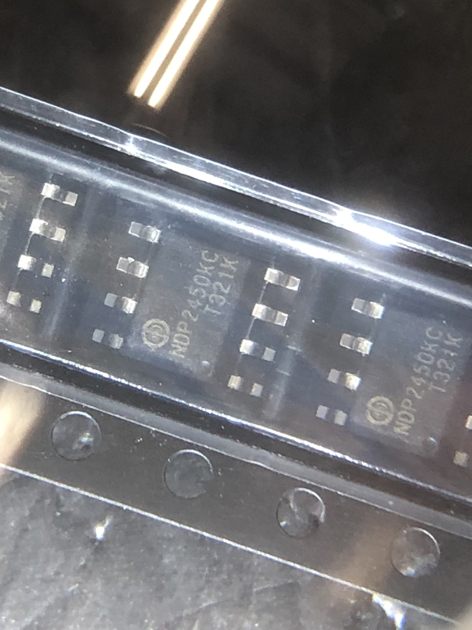 全新原装 NDP2450KC  SOP-8 高效率车充同步降压型 DC/DC转换器