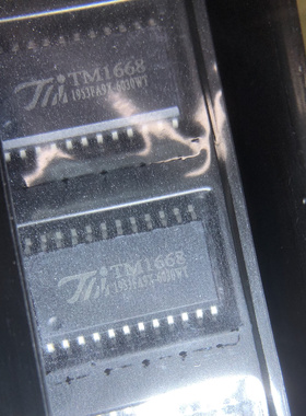 全新天微原装 TM1668 贴片SOP24  电磁炉显示板IC
