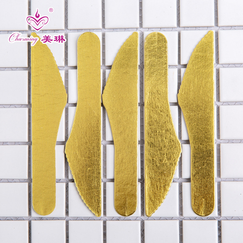 美琳 生日派对用品一次性蛋糕刀叉勺组合 纸质儿童幼儿园聚会餐具