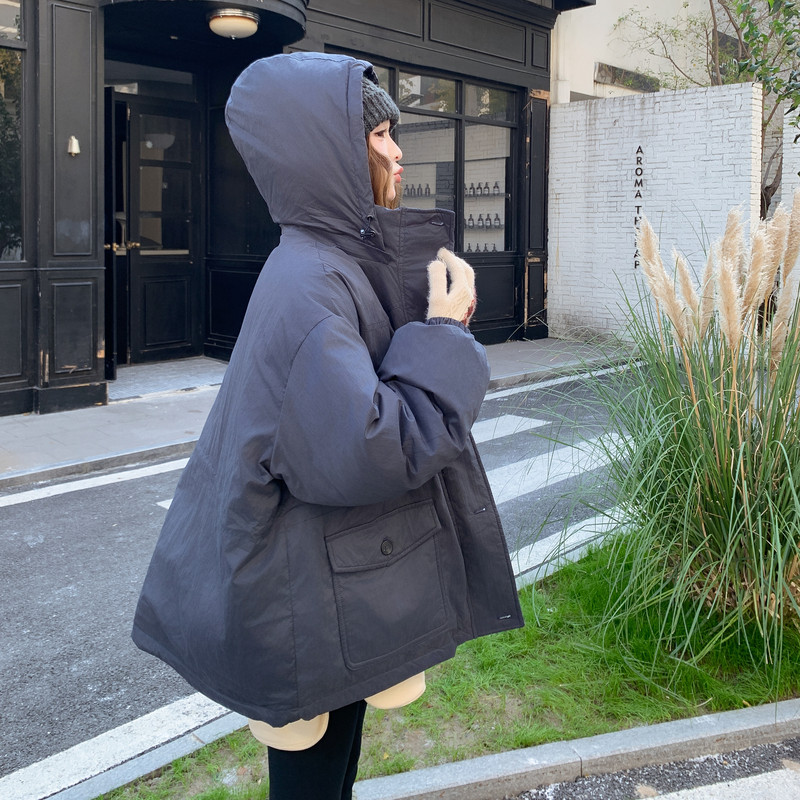 90绒25款冬季做旧面料羽绒服外套2C208-X2588-P265-K388,女装羽绒服,2C208