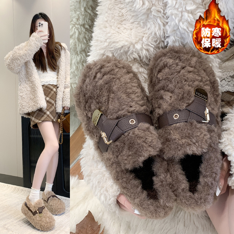 【万达撤柜】品牌专场毛毛鞋女外