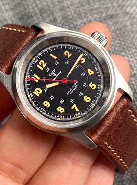 Tandorio潜水飞行员机械表男士女士日本NH35机芯复古腕表36mm