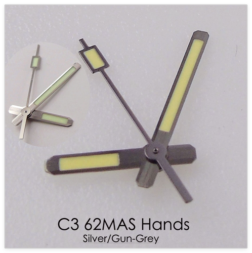 C3超级夜光表针适用元祖表针适用于NH35 ETA2824 Miyota8215 机芯