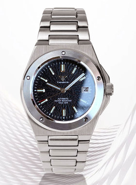 200米防水男士腕表NH35机芯机械表不锈钢表带日常休闲时尚