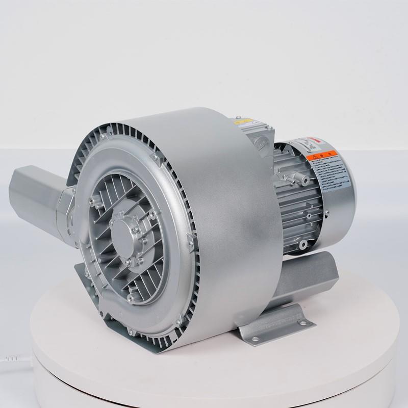 高压漩涡风机鱼塘增氧气泵真空吸附上料旋涡气泵工业吸排风鼓风机