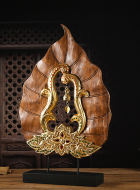 泰国实木东南亚风酒店会所工艺品