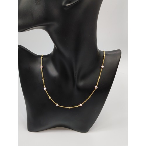 施家珍珠项链女款2025新款轻奢小众高级感锁骨链