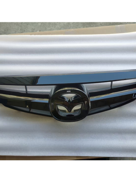 适用于马自达6轿跑中网改装亮黑色中网马6轿跑前网中网外观改装件