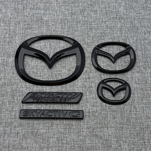适用于马自达MX5标志前脸机盖标MX-5 NC ND前标后尾方向盘车标改
