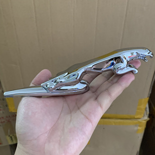 适用于捷豹立标XF/XFL/F-TYPE/I-PACE金属车头标机盖车标标志改装