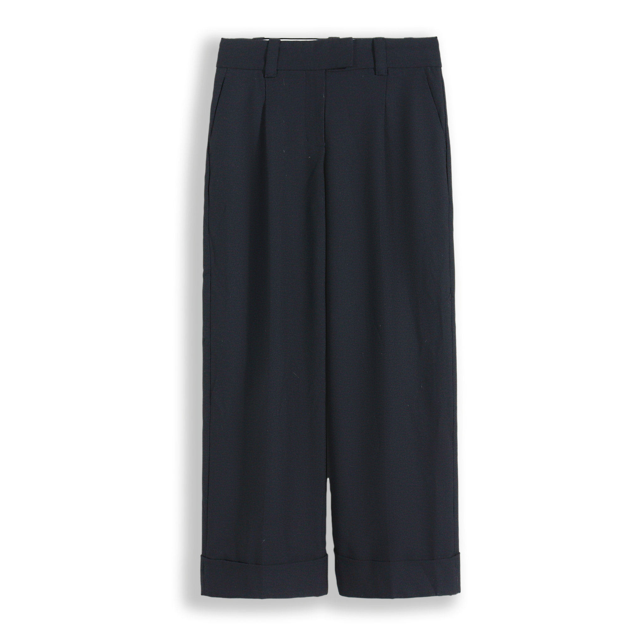 加拿大红牌 休闲商务宽松阔腿通勤直筒卷边西裤 26012206,女装/女士精品,休闲裤,淘宝优惠券,粉丝福利购,淘宝优惠卷