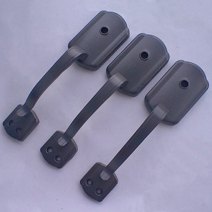 老式防盗门拉手 把手 铝合金锁拉手 自动锁碰碰锁拉手三节拉手