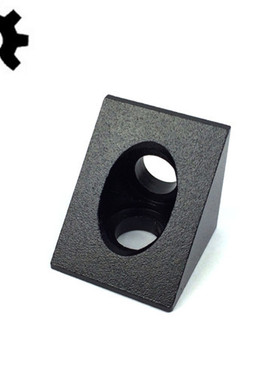 Openbuilds  黑色90°直角支架    90°直角角架