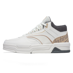 361度男鞋鞋板鞋高邦运动休闲轻便防滑百搭小白鞋冬季572446608