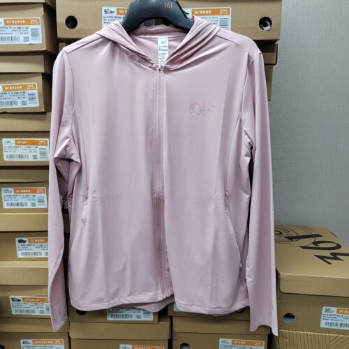 361度女士UPF50+防晒运动风衣
