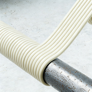 楼梯扶手铁栏杆保护套不锈钢包边海绵软包铁管防撞装饰防护条包套