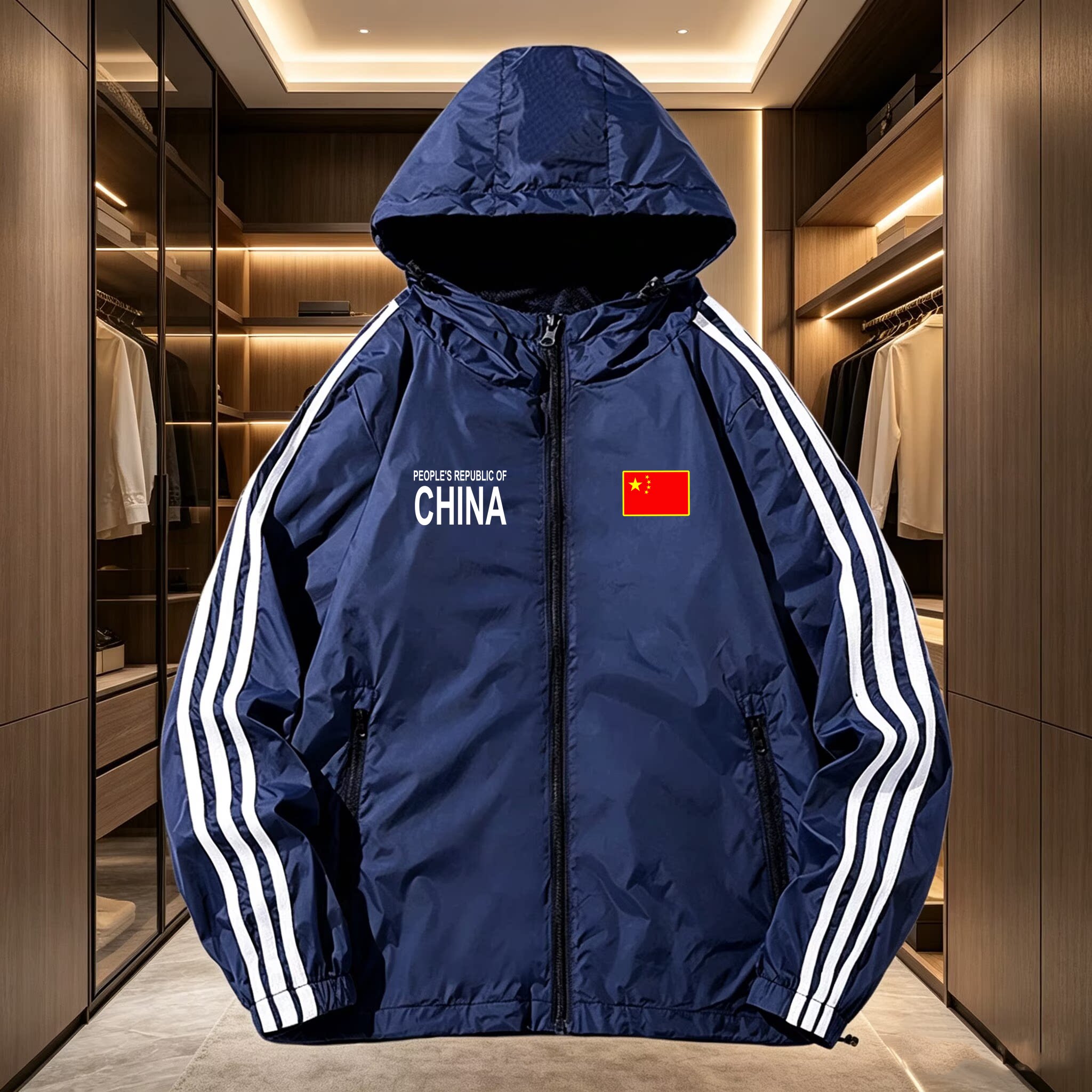 中国队运动风衣国家队训练夹克