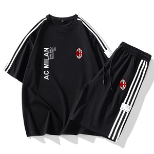 意甲队欧冠AC米兰足球运动服套装