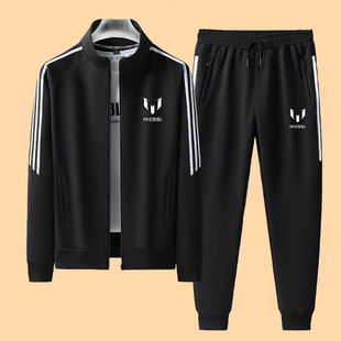 尤文图斯球衣长袖足球训练服套装2025春秋C罗夹克外套比赛足球服