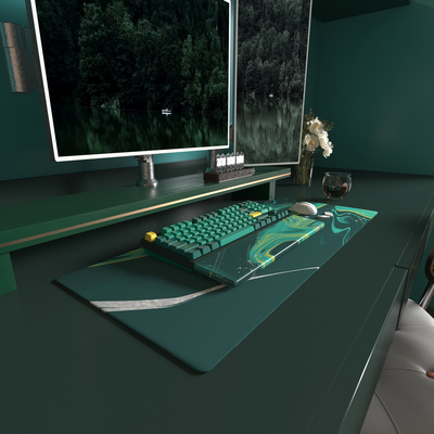 Rainforest 雨林WUds ViperGMK Baltic 芭提键帽腕托机械键盘树脂