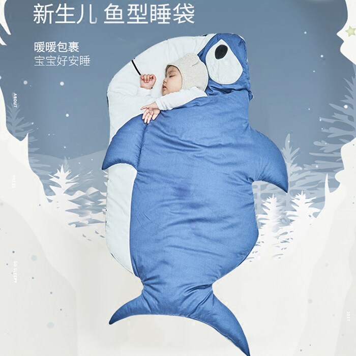 纯棉婴儿睡袋婴儿抱被