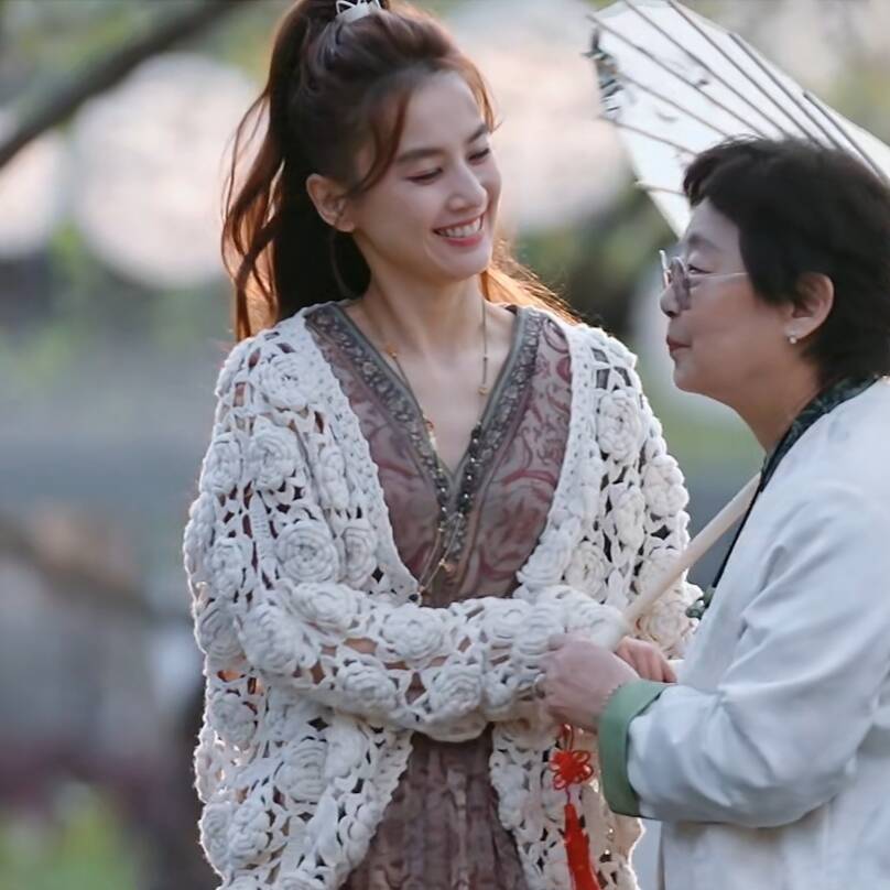 是妈妈是女儿2黄圣依同款针织衫