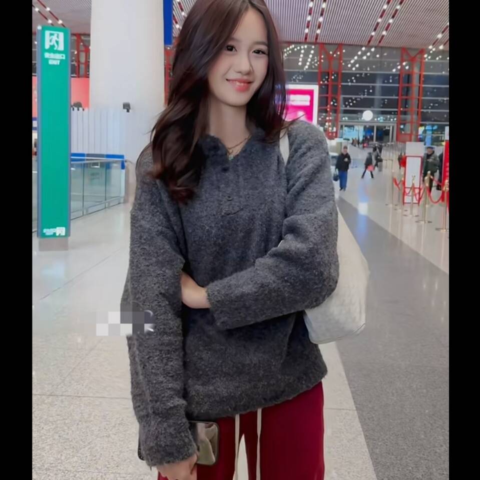 考拉cayla同款毛衣女衣服针织衫