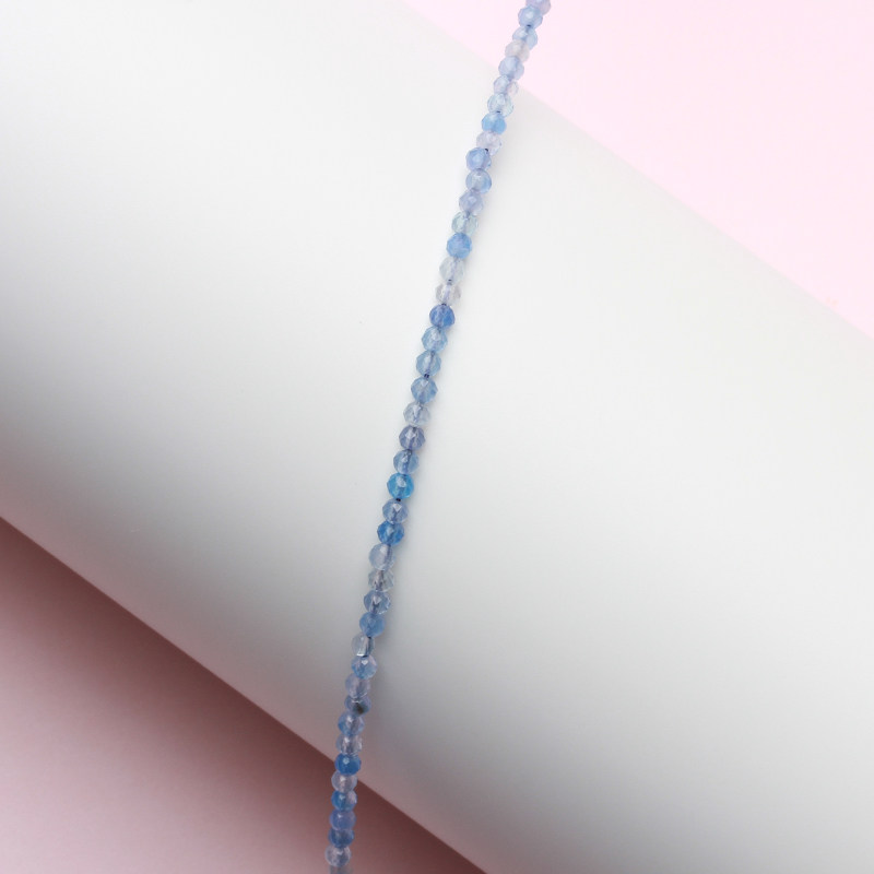 天然蓝玛瑙手工眼镜串珠链条链子墨镜挂绳时尚防滑眼睛口罩挂链