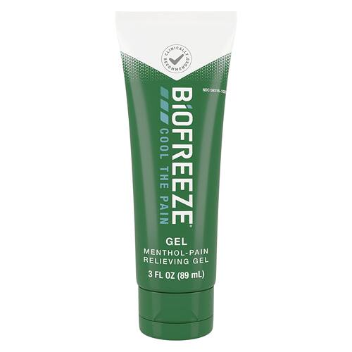 美国直邮 Biofreeze缓解肌肉疼痛关节拉伤瘀伤扭伤冷冻凝胶 89ml
