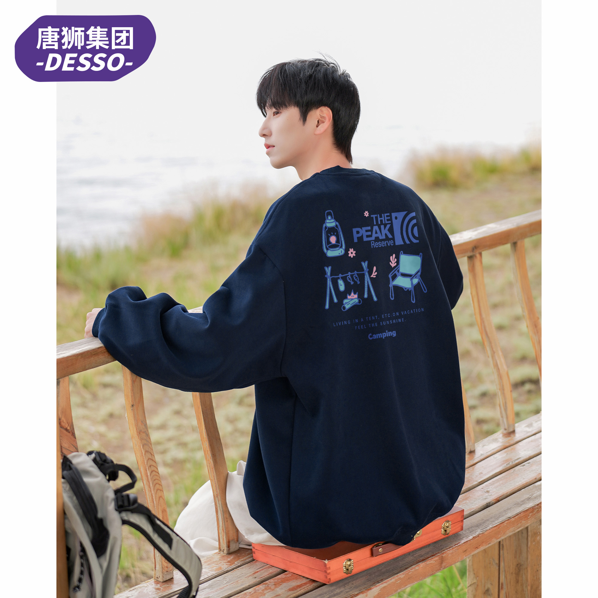 唐狮集团DESSO休闲圆领卫衣