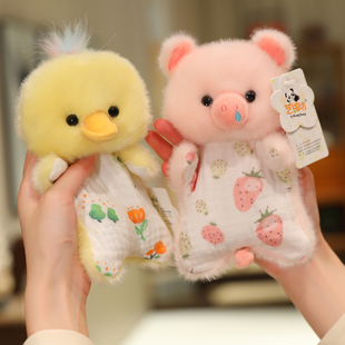 可爱动物豆袋玩偶安抚毛绒玩具桌伴娃娃手腕垫背包挂饰送女生礼物